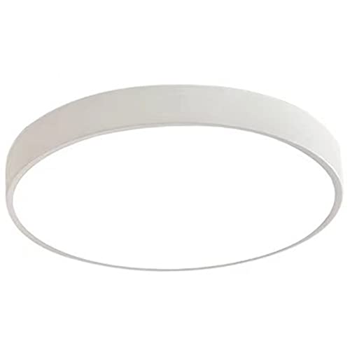 DOBQHWY Luces Planas Redondas Fáciles De Instalar Lámpara De Panel Moda Súper Brillante Accesorios Iluminación Techo Ultradelgados Que Ahorran Energía Ocular Lámpara Techo LED De Ahorro De Energía