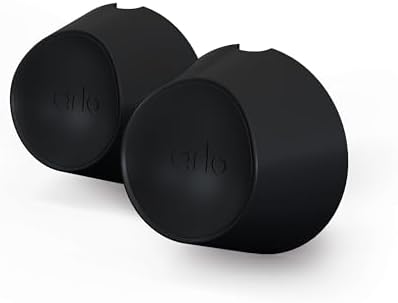 Arlo Soportes De Pared Magnéticos Negro, Compatible Con La Camara Vigilancia WiFi Arlo Pro 3, Pro 4, Pro 5, Ultra 2, Arlo Accesorio Certificado, VMA5001