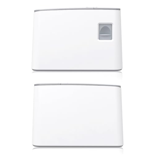 Thermodrucker für Quittungen, 80 mm, direkter Thermodruck, Büro, Anschluss USB + LAN, hohe Geschwindigkeit, mit automatischem Cutter, Papierkorb, große Größe, unterstützt ESC/POS, für, weiß