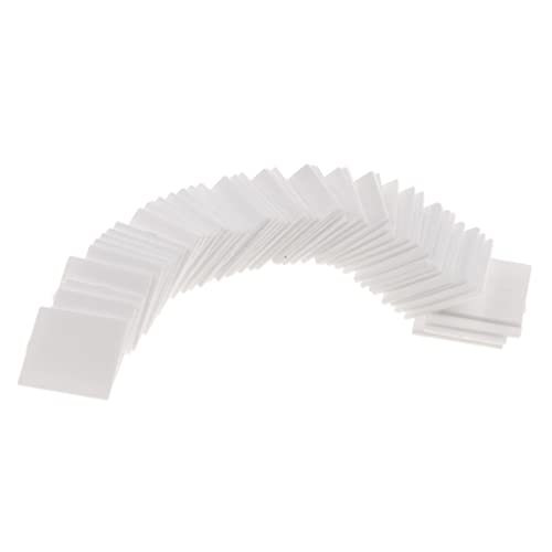 Esbant Durable 56Pcs Pp Piano Key Fronts White Piano Replacement Parts 24 X 22Mm #TOP1