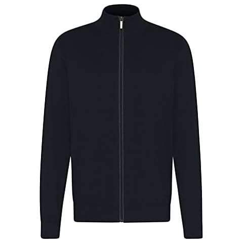 Bugatti Men's Navy Cardigan Sweater Cover
