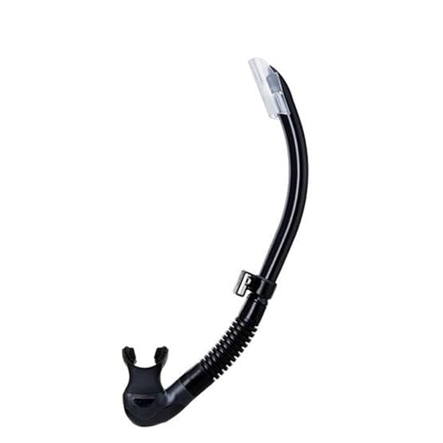 TUSA SP-170 Platina Hyperdry II Scuba Diving Snorkel, Black/Black