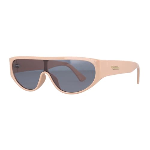 Lunettes de soleil surdimensionnées à la mode rétro verres vintage Uv400 hommes femmes