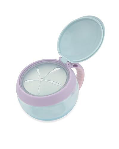Image of Skip Hop Baby Snack Container Mealtime Snack Cup, Holds 7.5oz. Besties Squad, Unicorn