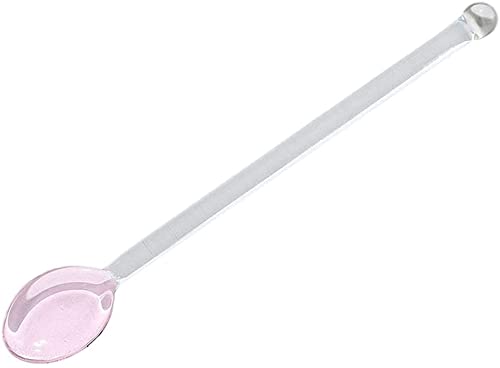 Cucchiaini Da Dolce Set 6 Cucchiaini In Vetro Trasparente - Per Caffè, Tè, Cocktail, Casa E Bar, 14.2 Cm Utensili Casa Eleganti - 4