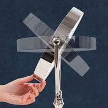 Miniatura 6 de Zadro Espejo de maquillaje de 11 pulgadas con luces y aumento regulable táctil LED iluminado espejo de maquillaje con aumento 5X1