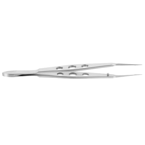 PACKOVE Alloy Steel Eyelid Forceps Professional Beauty Tweezers for Gland Massage for Clinics and Home Use Sturdy Design with Fine Edges for Gentle Application