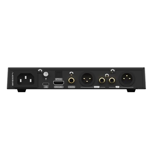 SMSL DL100 amplificador de fone de ouvido decodificador de áudio, 4 chips CS43131, HDMI (ARC) pode s