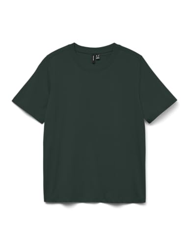 VERO MODA Damen Vmpaulina Ss T-Shirt Ga JRS Noos, Pine Grove, L EU