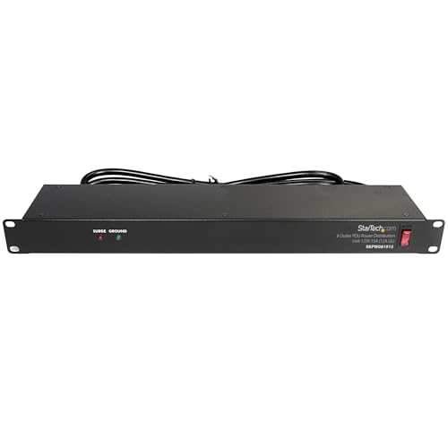 StarTech 8 OUTLET PDU POWER DISTRIBUTION UNIT