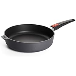 Sartenes Skk O Woll Woll Sartén de pared alta Diamond Lite, Ø 28 cm, 7 cm de altura, con asa extraíble, adecuada para cerámica, gas, electricidad y halógena