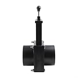 Wohnmobil für Abwasserventil, Ablaufventilkörper mit Griff, passend für 50 mm 75 mm für Kanalrohrarmaturen, ABS-Kunststoff-Konstruktion für langlebige Abwasserkontrolle in Wohnmobile und Anhänger (75