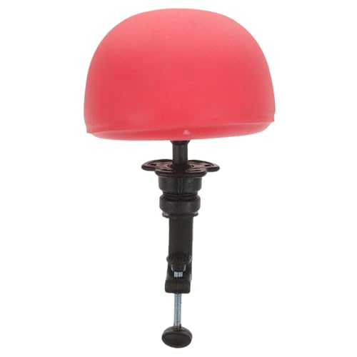 Healeved 1Set Durable Mannequin Head Model for Wigs with Stand Versatile Fake Head for Styling Practice and Display for Salon and DIY Use Solid Half Head