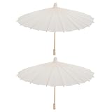 LEDMOMO 和傘 紙傘 番傘 踊り傘 古典傘 30cm 小型 手作り DIY用 装飾傘 日傘 長傘 写真撮影 コスチューム小物 パーティー ホリデー飾り インテリア用 2個セット