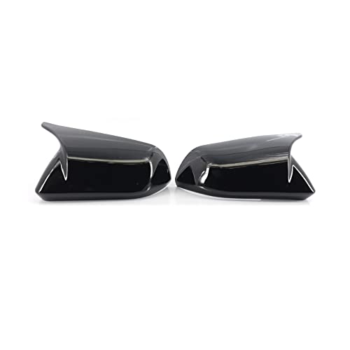 Coques de rétroviseur look fibre de carbone brillant pour sublimer votre Mustang