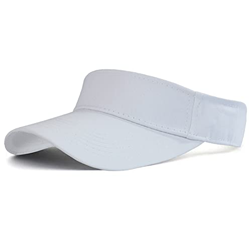 Image of HH HOFNEN Sports Sun Visor Hats Cotton Twill Ball Adjustable Sun Caps for Men Women
