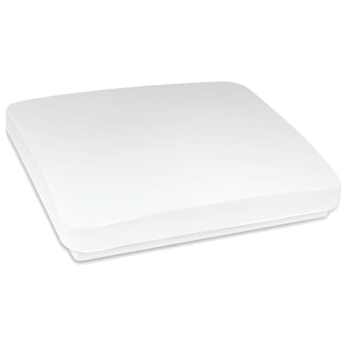 Aplique LED extra-plat 48W design minimaliste géométrique