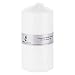 Mega Candles 3 pcs Unscented Dome Top White Pillar Candles, Pressed Premium Wax Candle 3 Inch x 6 Inch, Home Décor, Weddings, Parties, Festivities, Occasions, Florists, Events, Prayers, Memorials