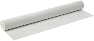 Papstar Obrus na stół w rolce/obrus papierowy biały (1 rolka) z wytłoczonym adamaszkem, 50 x 1 m, wytrzymały, przyjazny dla środowiska, do gastronomii, na święta lub do gospodarstwa domowego, 12542