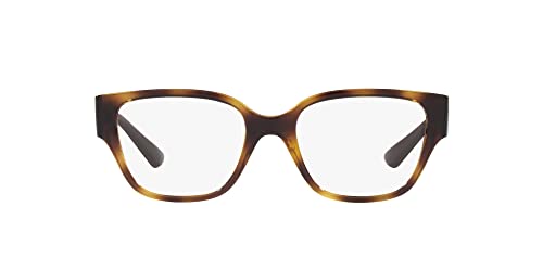 Vogue Eyewear Armação quadrada feminina Vo5458b para óculos de grau, Lente Havana escura/Demo, 51 mm