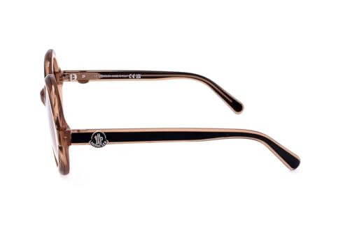 Moncler Sunglasses ML 0261 57G Beige/Brown Mirror3