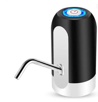 Electric Water Bottle Pump, USB Charging Automatic Drinking Water Dispenser, 30 Days Battery Life, Portable Water Bottle Switch for Universal 2-5 Gallon Bottle, for Home, Office, Travel, Camping