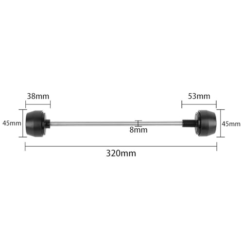 Fourche de roue avant moto et curseur d'essieu pour CB650F 2017-2019 - 2