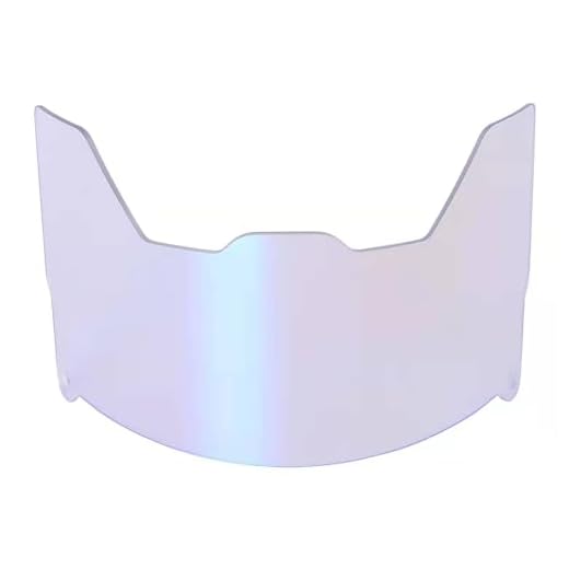 GY Football Facemask Visor, Clear REVO ice Blue Tinted Eye-Shield for Football Helmet