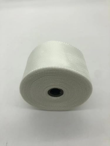 50 mm x 30 Meters E-Glass Heat Insulation Resistant Fiberglass Cloth Tape Glass Fiber Roll, White, 5cm x 30M - Image 2