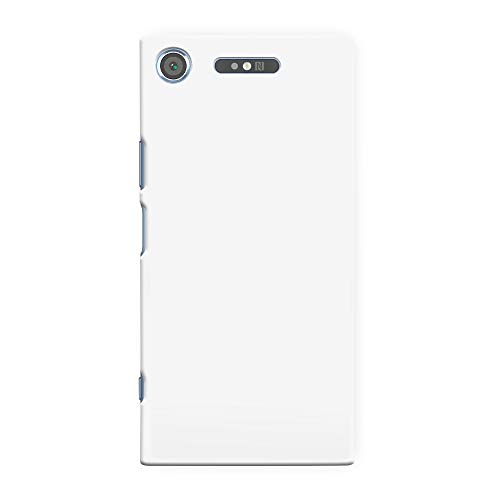 Xperia XZ1 ケース 耐衝撃 薄型 ハードケース エクスペリアXZ1 PCハードケース SOV36 SO-01K 701SO ホワイト