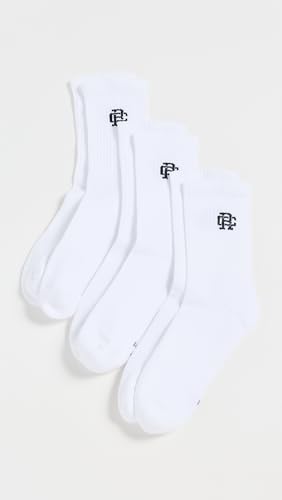 Men's 3 Pack Classic Mid Crew Socks2