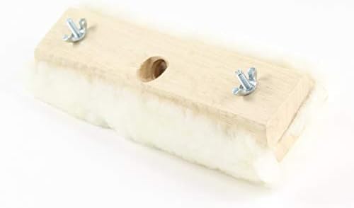 ru-Lamb 10" Lambskin Floor Applicators – 100% Natural Lambswool Applicator