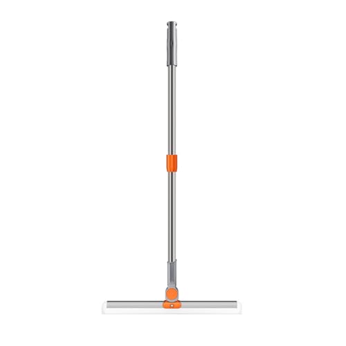 Floor Squeegee Broom Telescopic Handle Scrubber Bathroom Window Long Squeegee