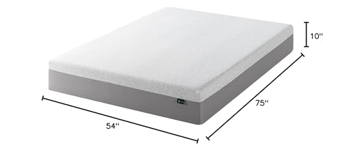 Image of Zinus 10 Inch Ultima Memory Foam Mattress [New Version], Full, Fiberglass Free, Medium Firm Feel, Breathable Airflow Memory Foam, Certified Safe Foams & Fabric, Mattress in A Box