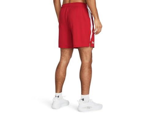 Image of Under Armour Men's B0D9L49GZ1, Red-White
