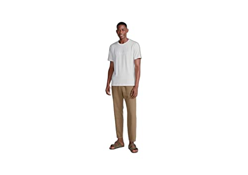 Calça De Sarja Masculina TaperBege XXG