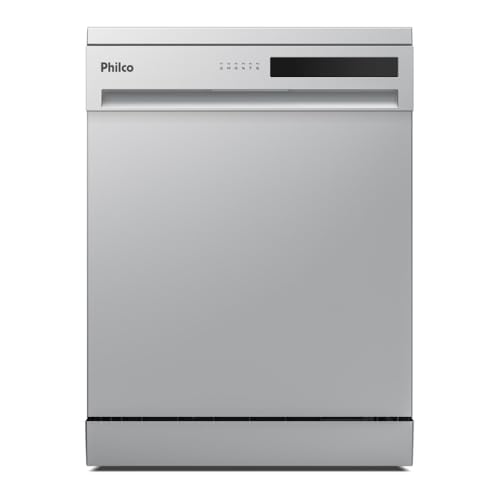 Lava Louças Philco 14 Serviços Painel Digital PLL14A Inox 220V