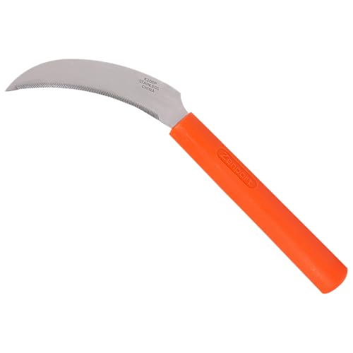 Zenport K206P Stainless Steel Sickle with Plastic Handle