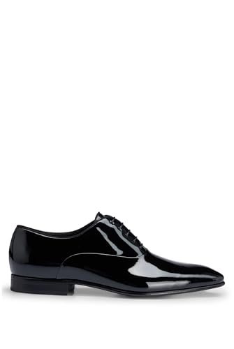 BOSS Mens Evening Oxfr Leather-Lined Oxford Shoes in Leather Size