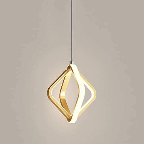 Lampe à suspension carrée LED 18W pour table à manger et plafond