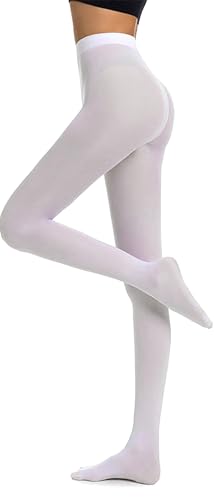 Image of Womens 40 Den Opaque Control Top Tights, High Waist Pantyhose