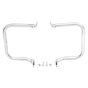 Xemrvgu Saddlebags Guard Rails Fits Heritage Flst Flstc (Left &Amp; Right Saddlebag Guards),Long-Lasting Durability 6 21xdfucrxsl. sl500 . ss300