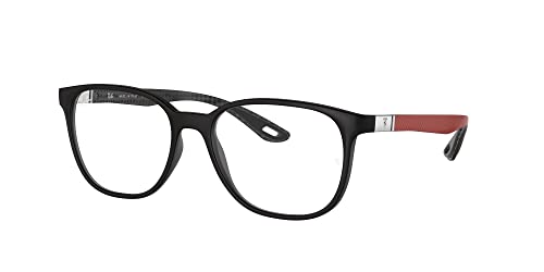 Image of Ray-Ban Unisex Rx8907m Scuderia Ferrari Collection Square Prescription Eyeglass Frames