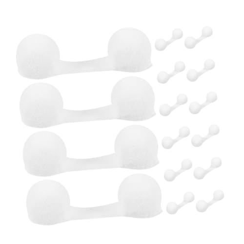 NOLITOY Nose Plugs for Dust Sleep 100pcs Disposable Sponge Filters Anti-Haze Nose Plug Nose Strips for Breathable Comfort