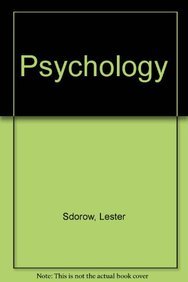 Psychology 007115549X Book Cover