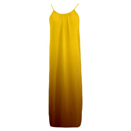 Robe avec attaches dégradées dans le dos nu coupe ample d'été