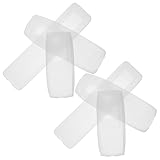 Toddmomy 6 Piezas Fundas Silicona Transparente para Mando Distancia TV y Aire Acondicionado Protector Antideslizante Cubierta Reemplazo para Control Remoto
