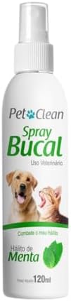 Spray Bucal de Menta 120ml, Pet Clean