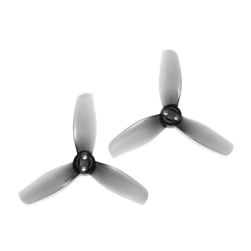 Hélice 3 pouces T3X3.2X3 pour mini drone quadricoptère tripale PC gris