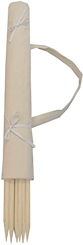 Aves-24 Windschutz 5m Strand Garten Meer SICHTSCHUTZ 100% Reine Baumwolle Camping Blickschutz Natur Ökologisch Trennenwand